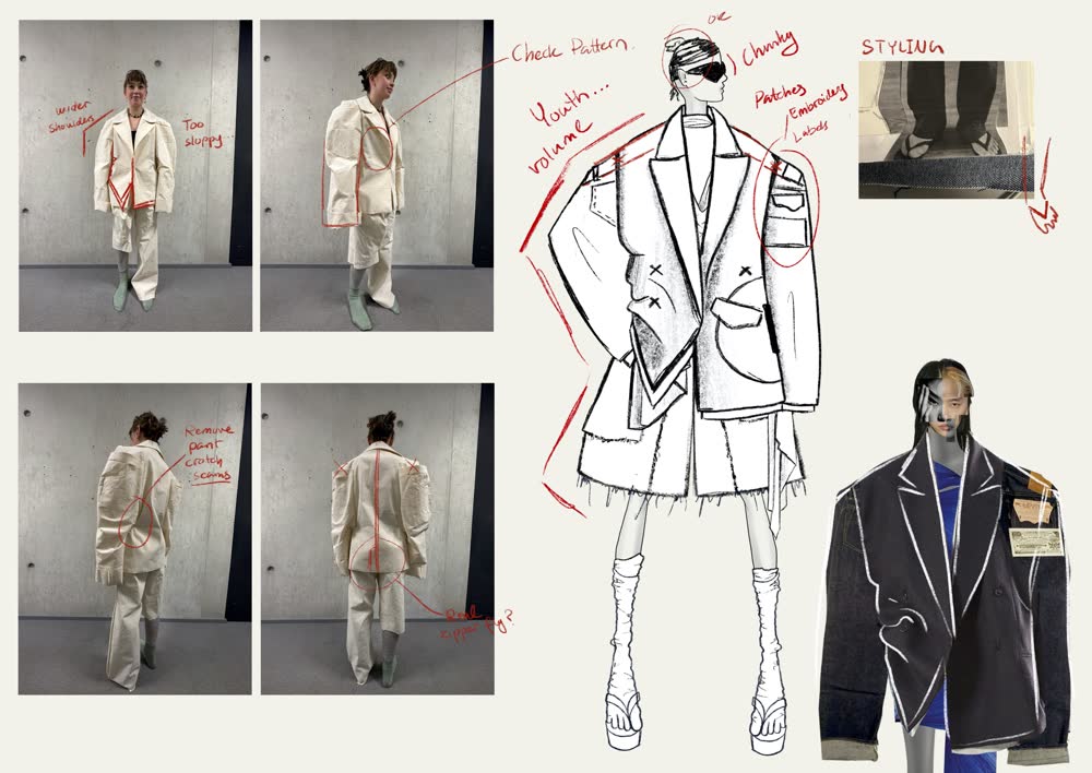 Graduate project sketch fitting